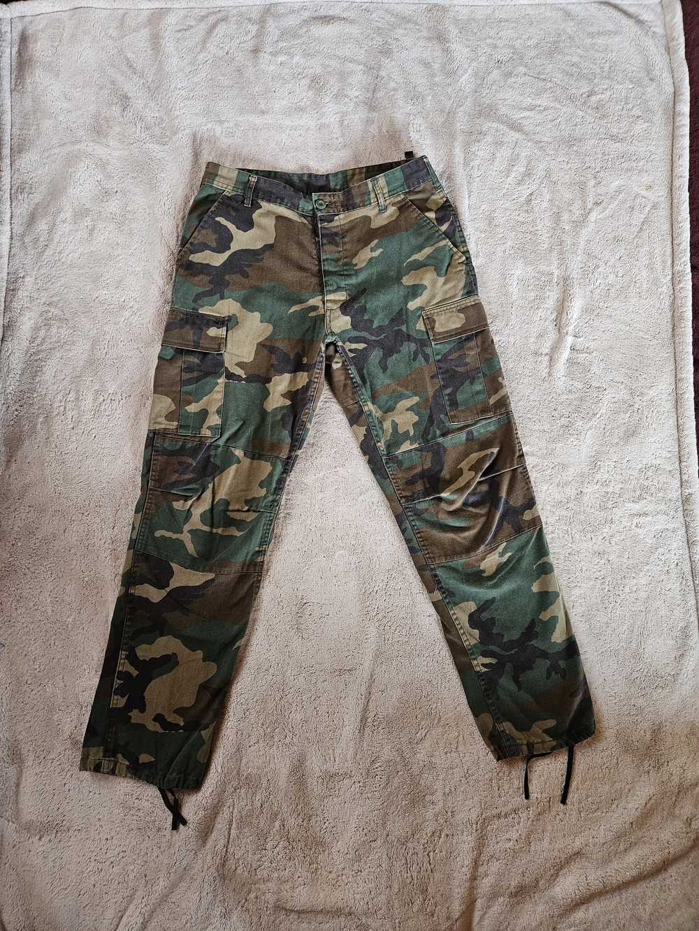 Genuine Vintage U.S. Army issue camo cargo pants M-65 field model